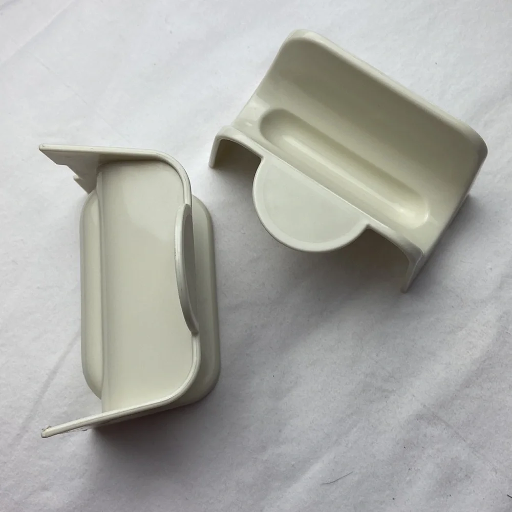 Vintage Tupperware taco holder set of two